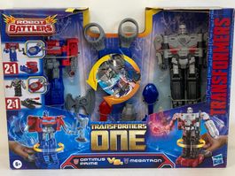 TRANSFORMERS 2 X ACTION FIGURE 15 cm OPTIMUS PRIME vs MEGATR