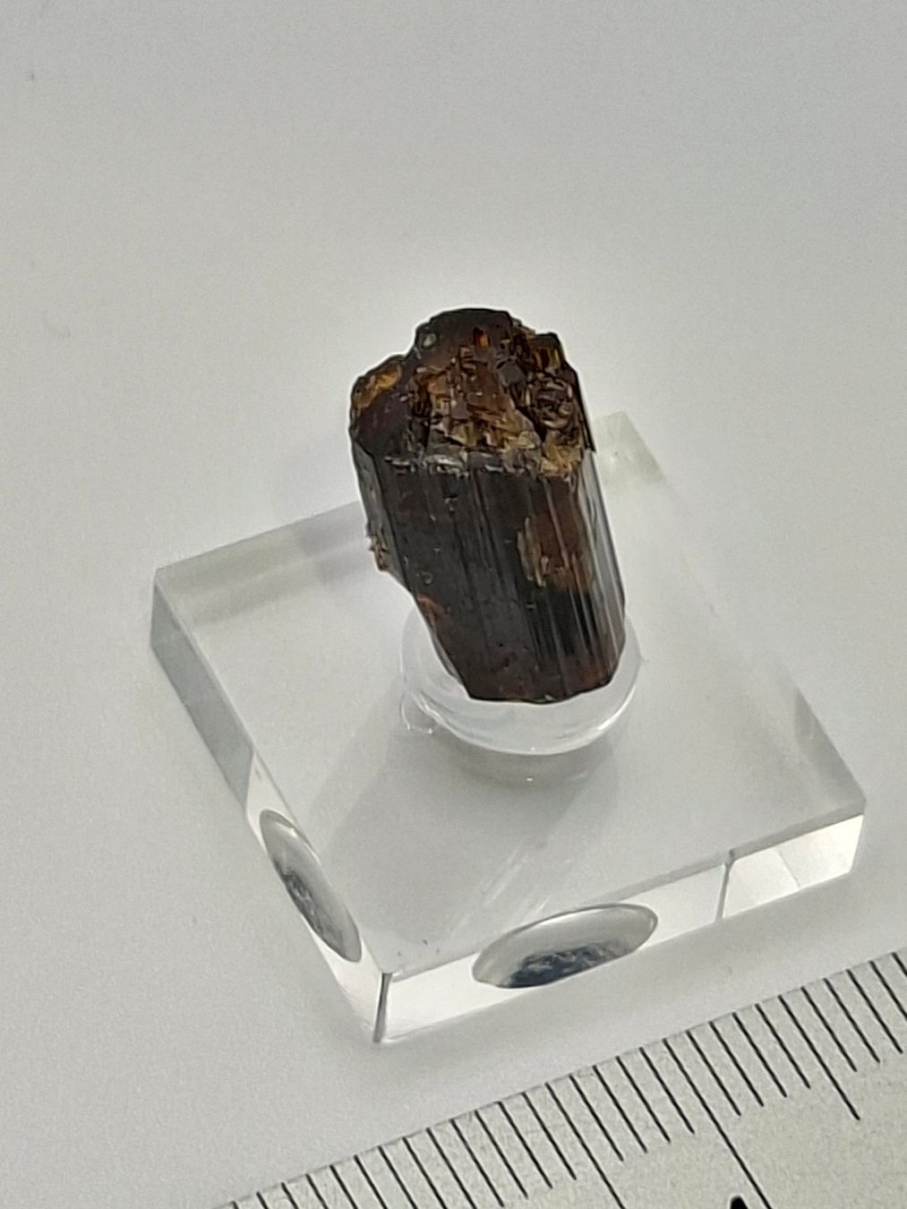 Minerali & Pietre curative: toller Vesuvian - Einzelkristall mit intakten Kristallfläche – Usato da Brunnenthal venduto da Strahler67 6