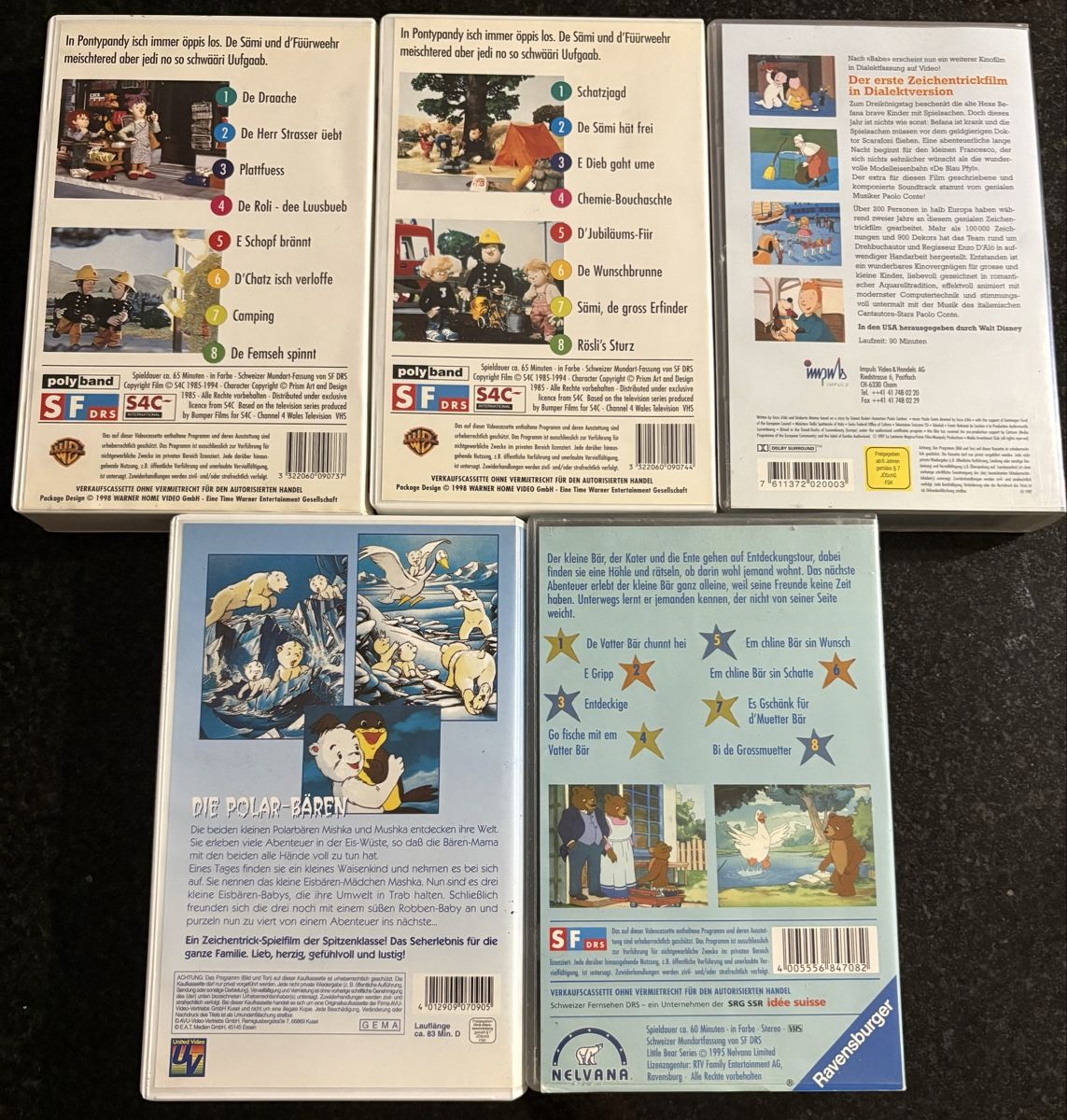 Alle VHS: VHS Filme Set ab Fr. 1.-  – Gebraucht aus Perlen von S0nG0ku 1