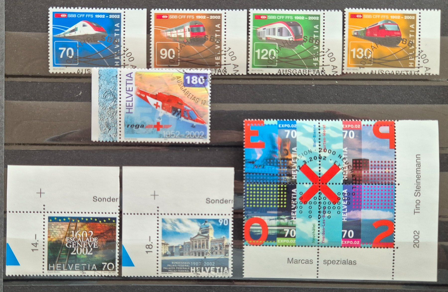 Tutti i francobolli: Ausgabe März 2002 ET – Usato da Buus venduto da papillon098