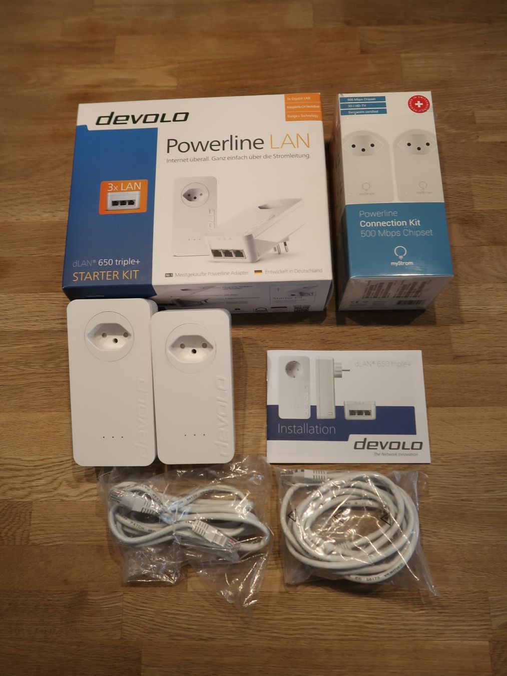 Devolo WiFi: Devolo Powerline dLAN 650 triple+, Kit de démarrage! – Usato da La Chaux-de-Fonds venduto da Criste 1