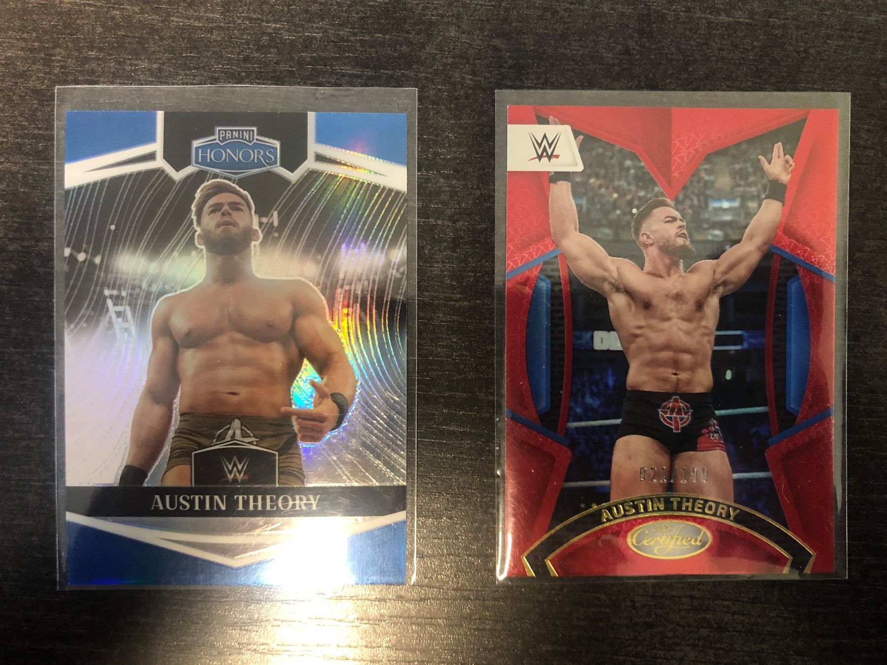 Topps Carte collezionabili: Panini Certified WWE Austin Theory /199 – Usato da Wangenried venduto da Garagara