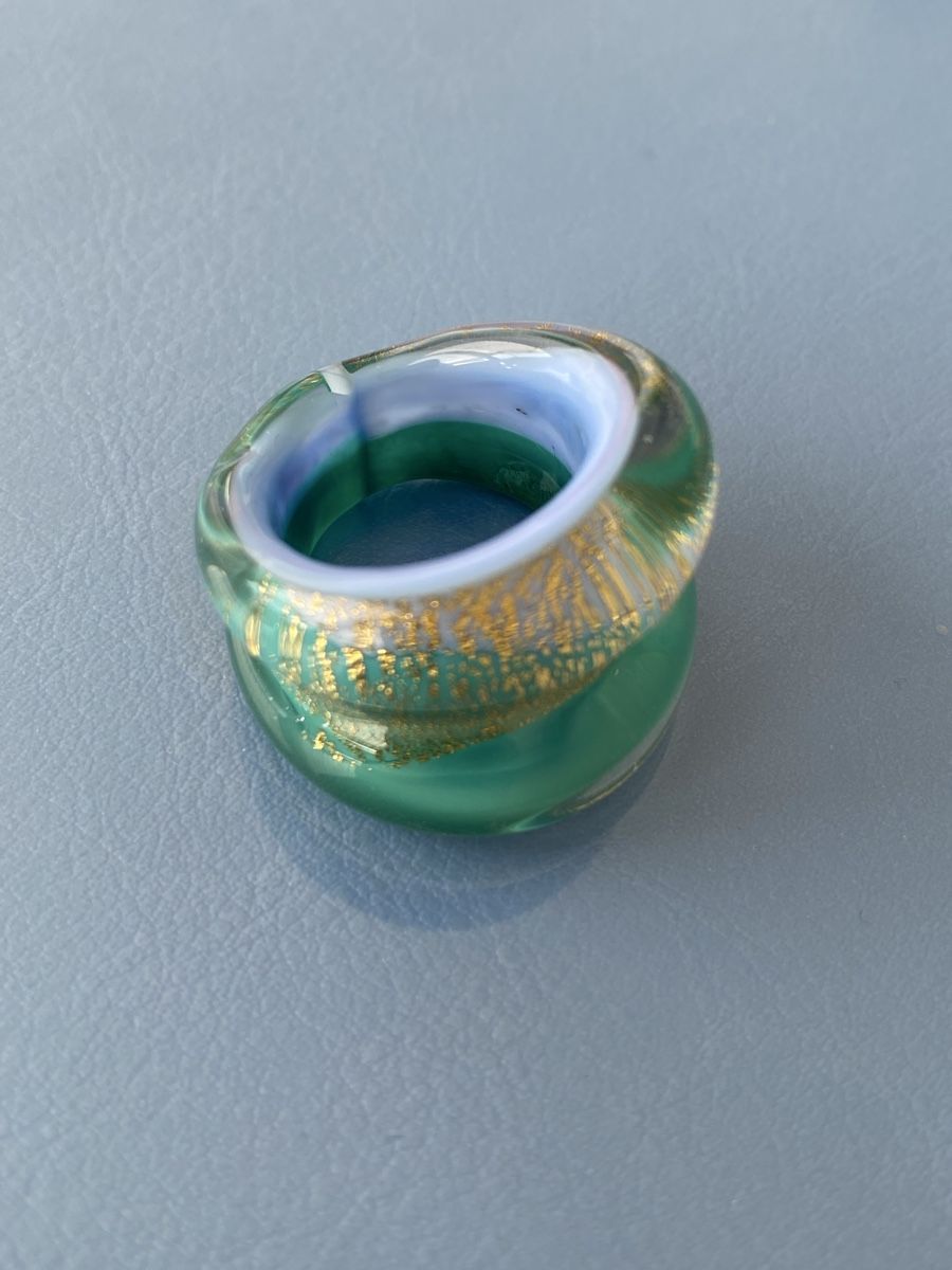 Anelli: Ring Grösse 51 aus Glas – Usato da Gümligen venduto da zeusone1