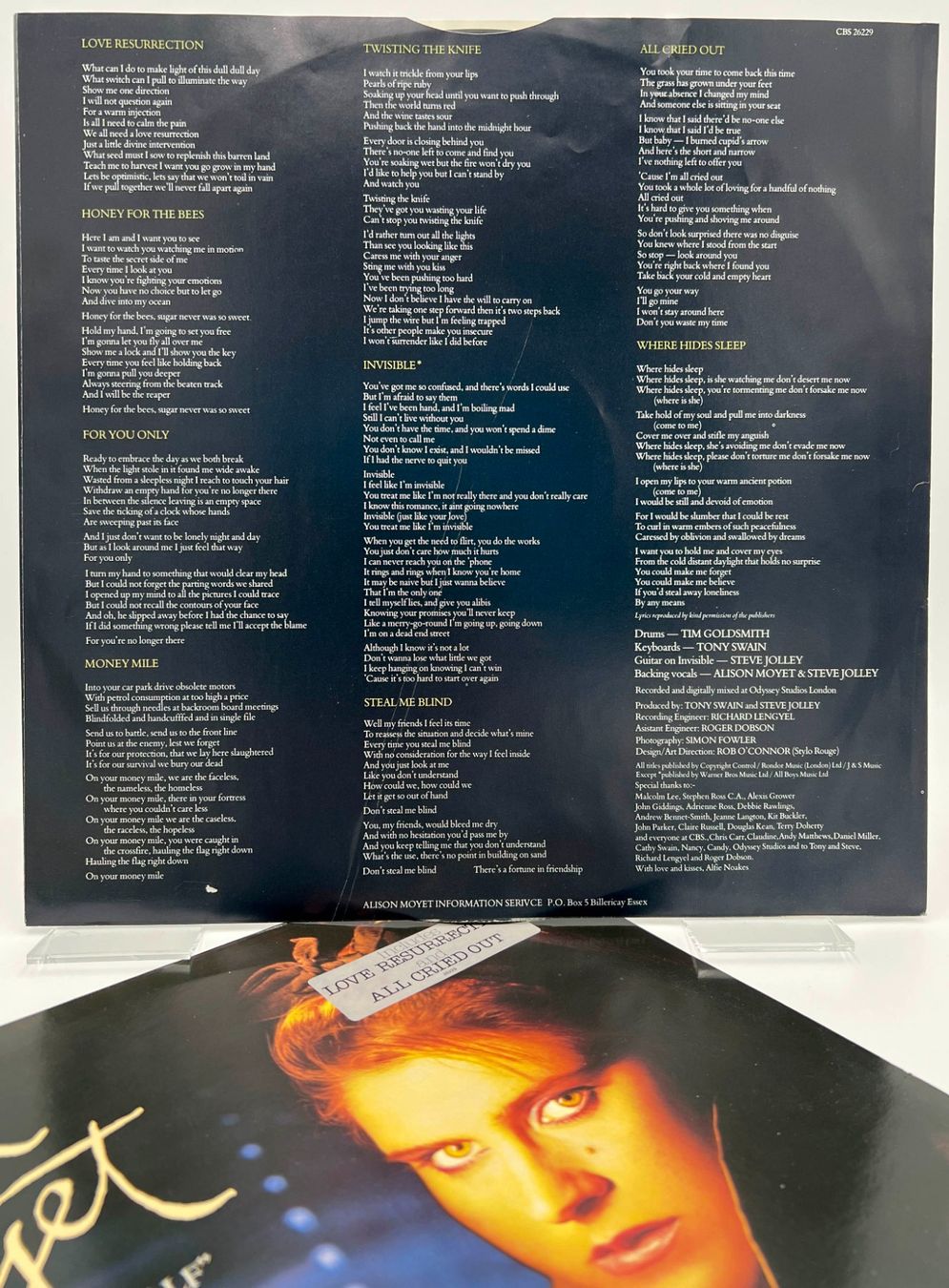 Schallplatten: Alison Moyet LP 1984 - ALF – Gebraucht aus Häusernmoos von platten-teller 3