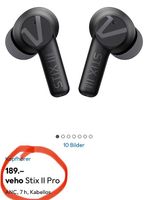 %neue Kopfhörer veho Stix II Pro ANC, 7 h, statt 189.-