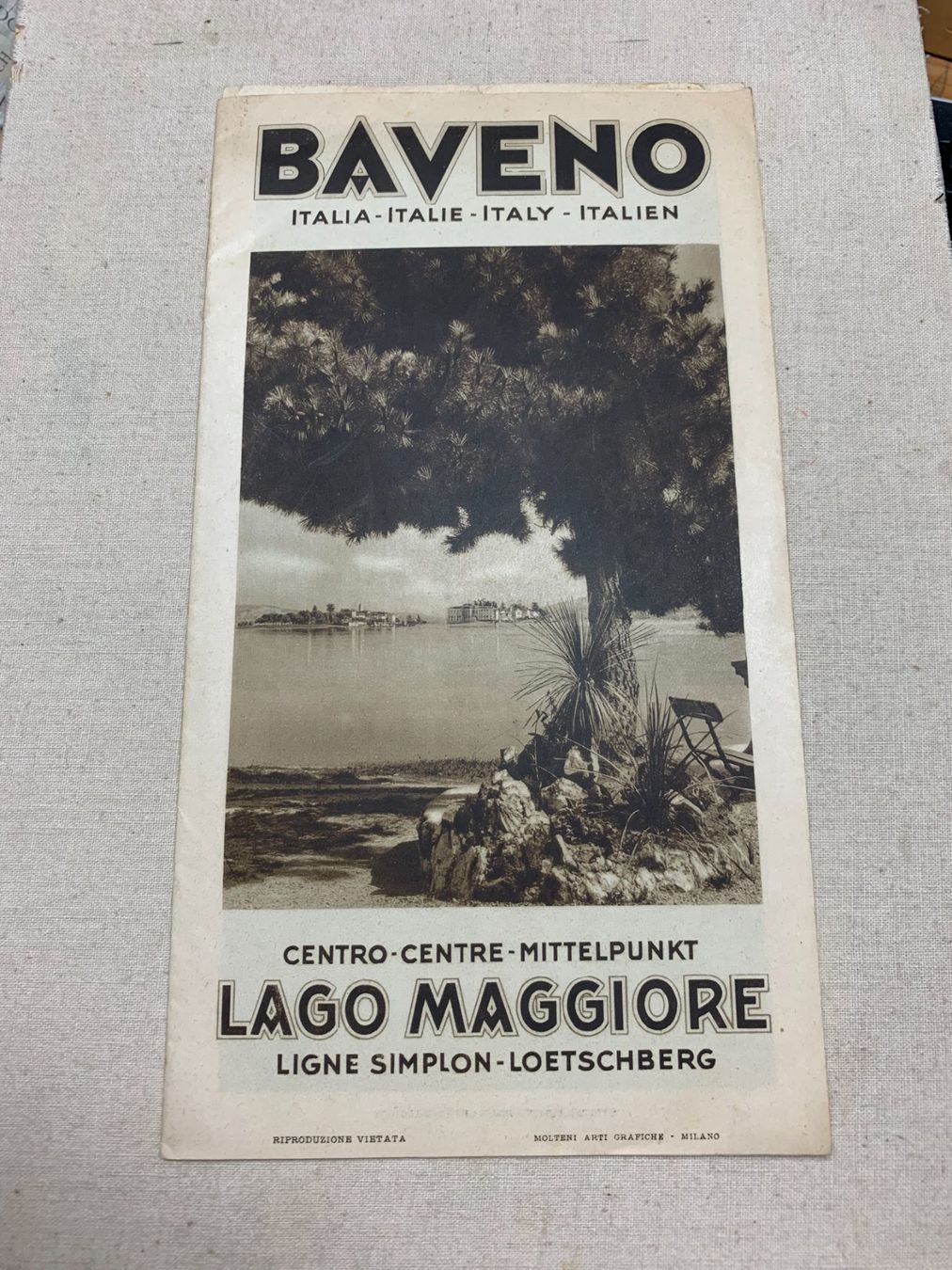 Cartoline postali: Italia - Baveno. – Usato da Sorengo venduto da 74in