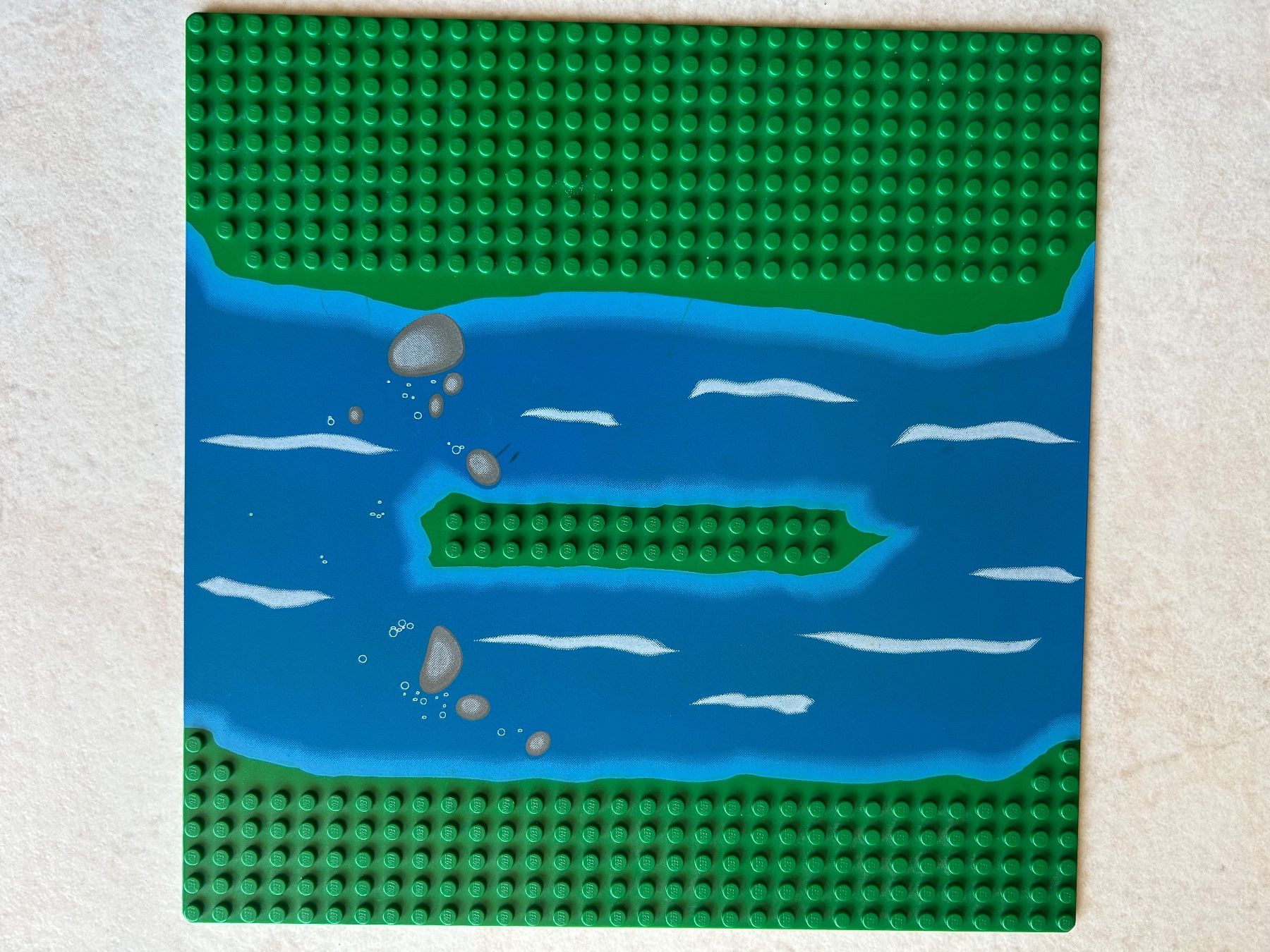 Lego Baukästen: Lego plaque rivière de 1993 – Gebraucht aus Confignon von kar_7slz
