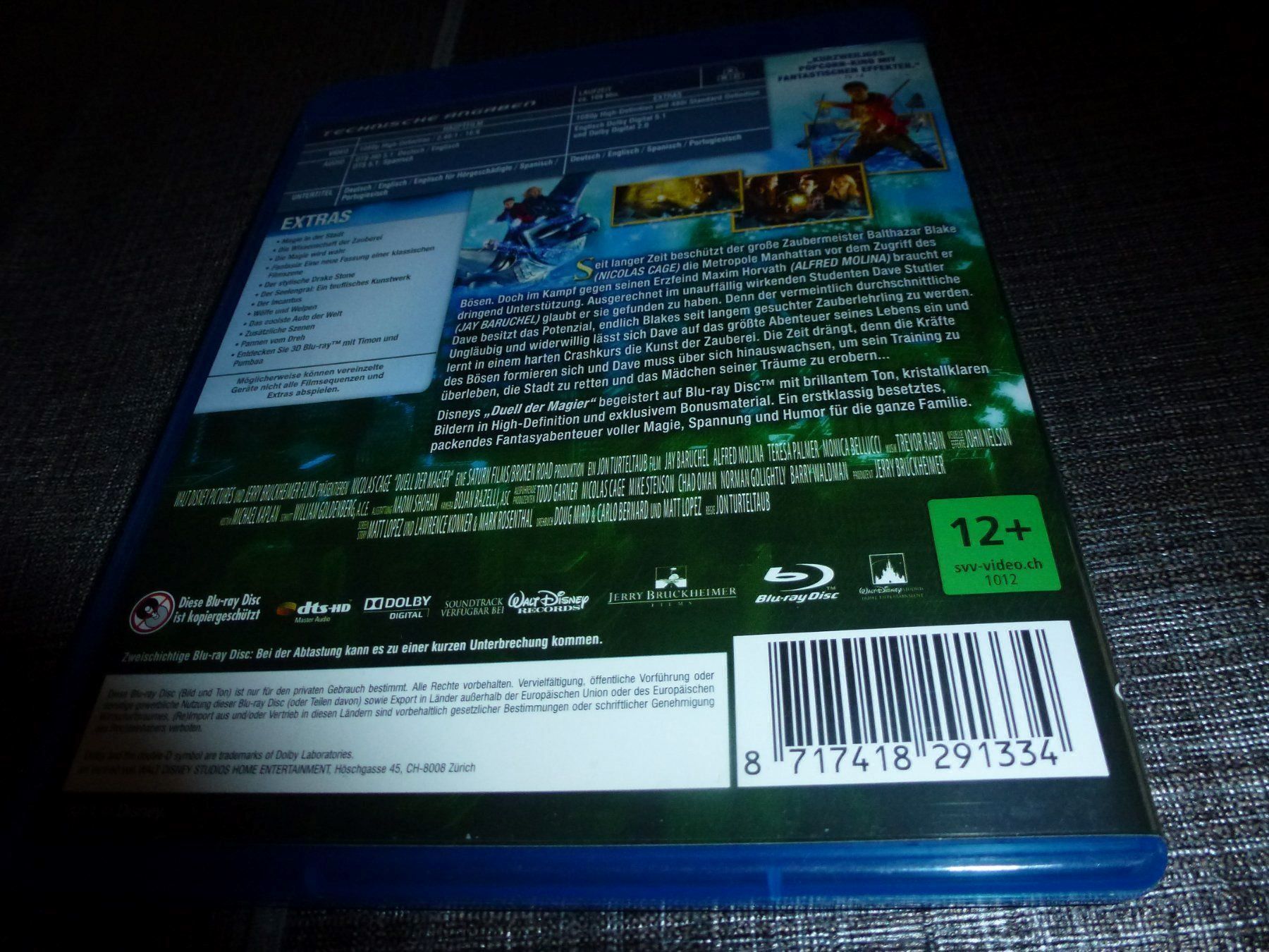 Tutti i DVDs: Duell der Magier BLU-RAY – Usato da Olten venduto da Disc-Verkauf 2