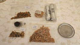 Räucherset mit Weihrauch, Kohle und Sieb Räuchern