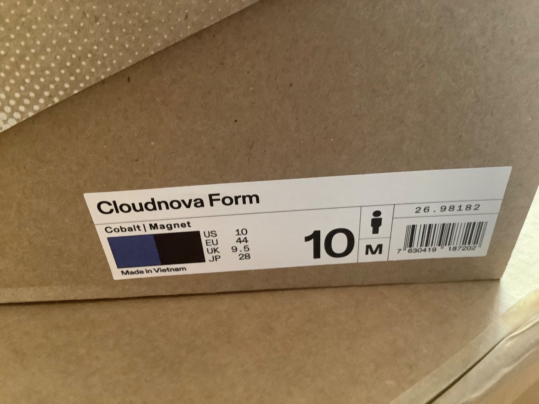 On Scarpe da uomo: ON Cloudnova Form Cobalt/Magnet Gr 44 / 10 – Nuovo e nell'imballaggio originale da Wetzikon ZH venduto da Uturn4 5