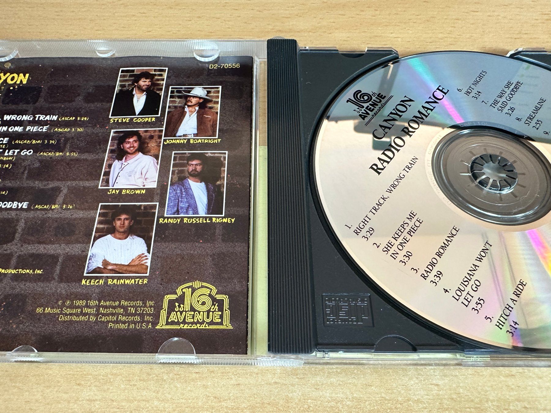 CD: Canyon – Radio Romance – Usato da Rikon im Tösstal venduto da Alpenmutz 2