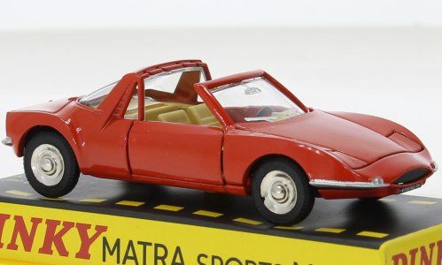 Le coupé sport Matra M530 de 1967 en miniature Norev au 1/43e