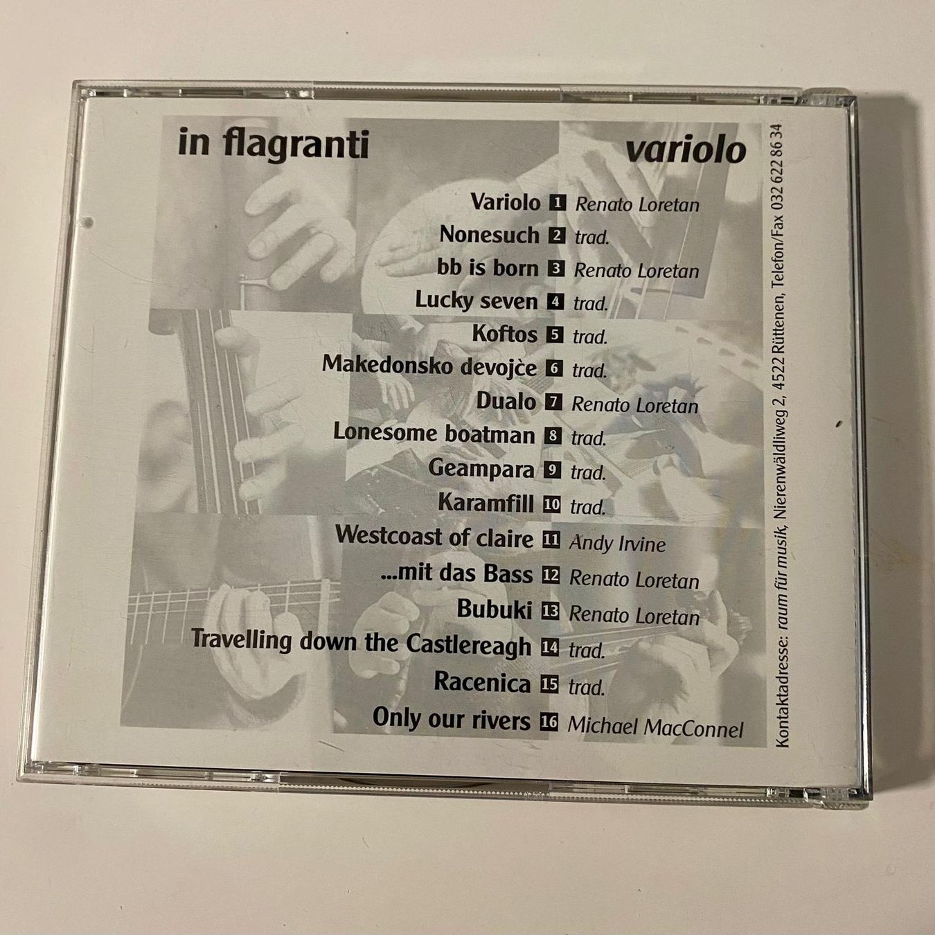 CDs: Variolo - In Flagranti CD – Gebraucht aus Krauchthal von MEWA01 2