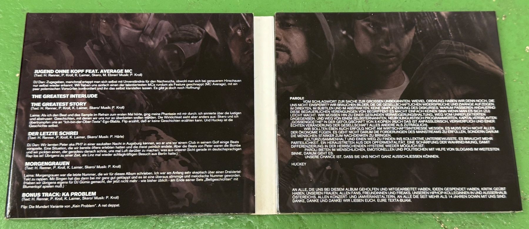 CD: Texta Paroli CD + DVD (limited Edition) – Usato da Basel venduto da Ostschweiz06 4