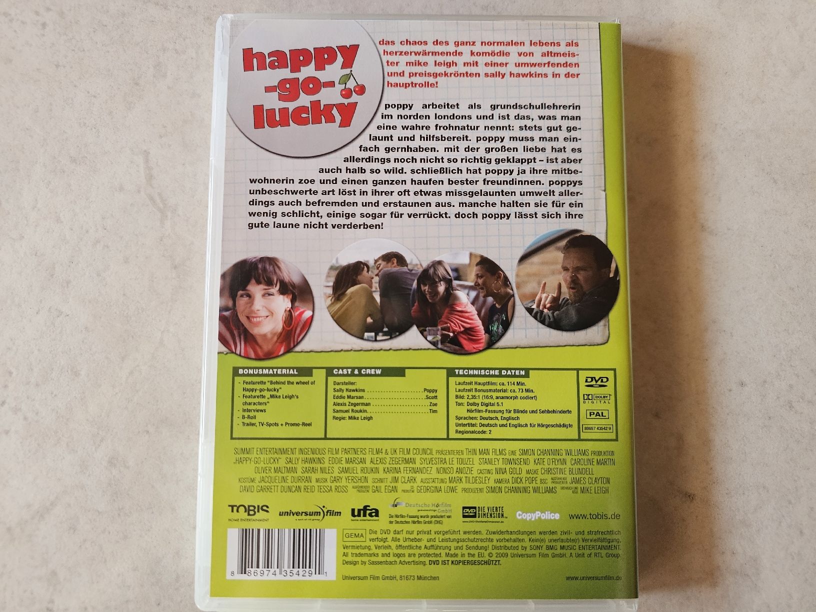 Tutti i DVDs: Happy Go Lucky – Usato da Schneisingen venduto da backstore24 1