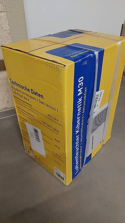 Kibernetik Luftentfeuchter: Kibernetik Luftentfeuchter / Wäschetrockner – Neu und originalverpackt aus Kleindöttingen von calspan 1