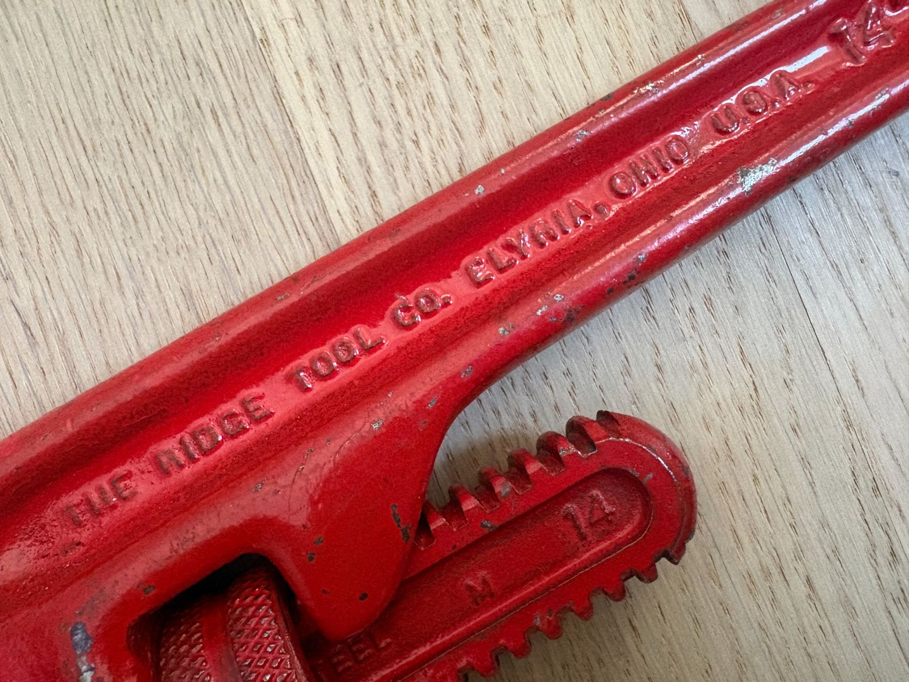 Ridgid Tutti gli attrezzi: Ridge 14" Rohrzange – Usato da Elgg venduto da Jo_Naj 3
