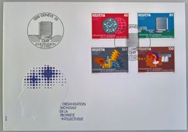 Schweiz 1982 Ersttagsbrief Weltorganisation für ge. Eigentum