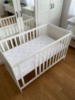 Babybett weiss (ohne Matratze)