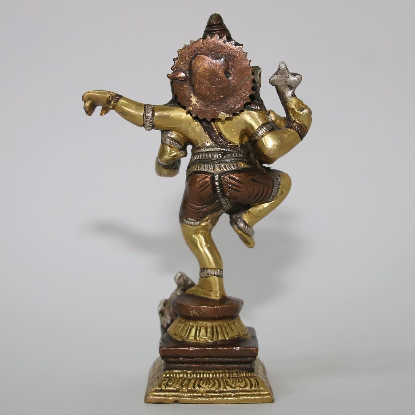 Skulpturen & Statuen: Schwere Dancing Ganesh Statue Messing 900g Indien – Neu und originalverpackt aus Bad Salzdetfurth von Weltenbummler-Shop 3