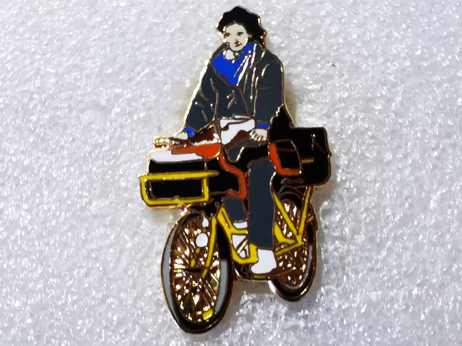 Placchette & Badge: Ansteckpin 47: Deutsche Post Postvelo – Usato da Oppligen venduto da Pin-Fall-Shop
