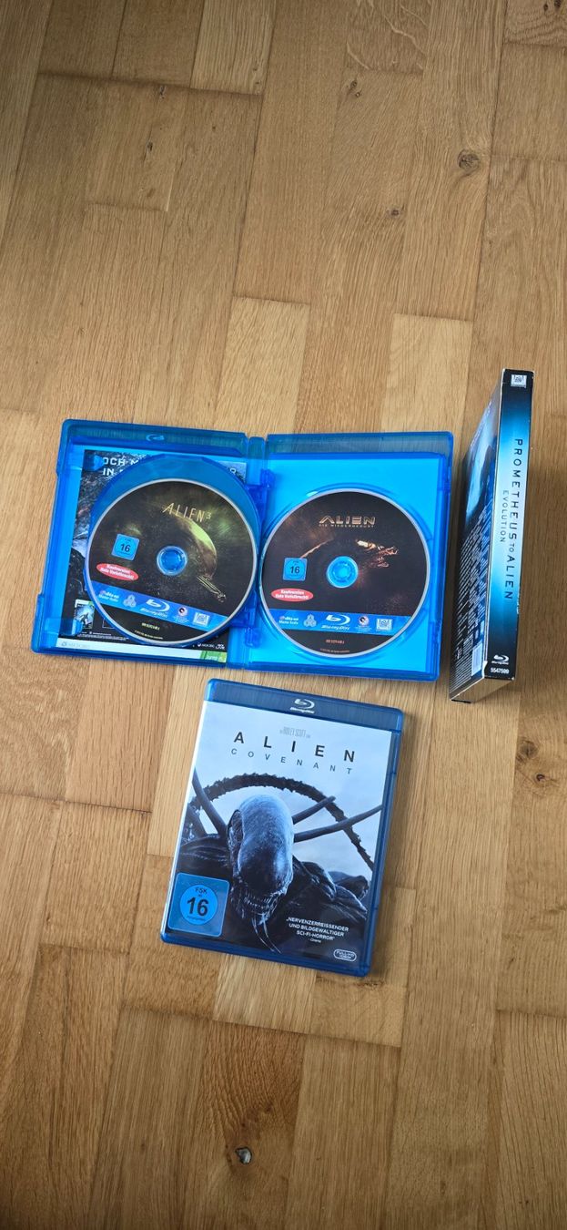 Alle DVDs: Prometheus to Alien Evolution, Collection, Bluray – Gebraucht aus Dübendorf von  4