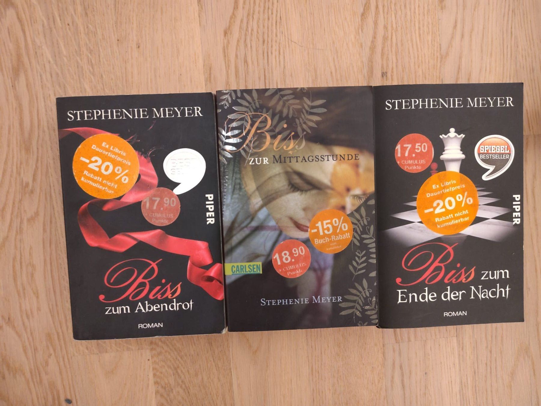 Bücher: Stephanie Meyer - Biss – Gebraucht aus Nussbaumen AG von Steffy