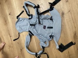 Babytrage grau von Emei Baby guter Zustand