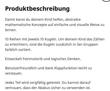 Ikea Baby & Kleinkind: Abakus von Ikea – Gebraucht aus Horgen von  1
