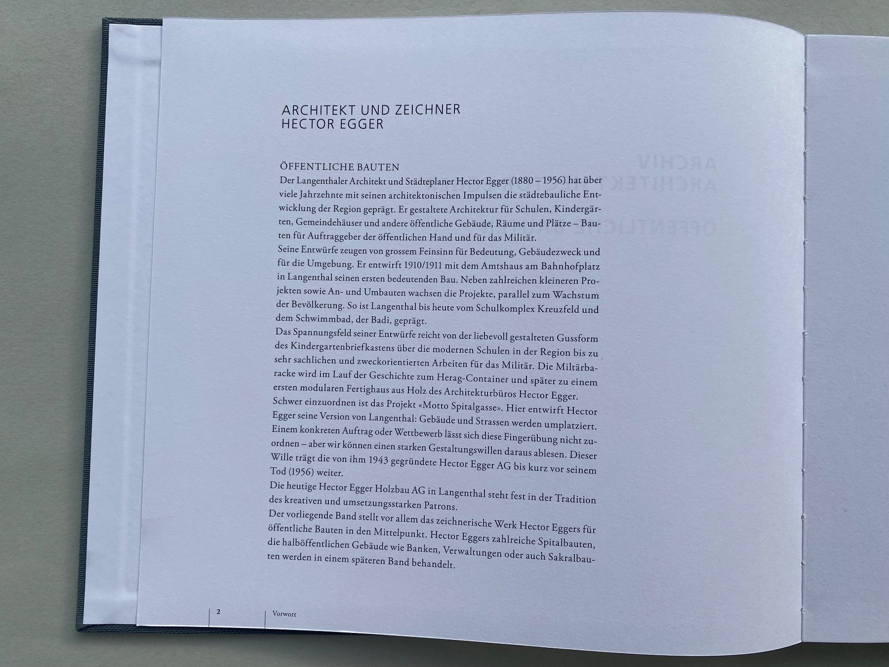 Libri: Architekturbuch Hector Egger, öffentliche Bauten – Usato da Zürich venduto da lesgarcons 5