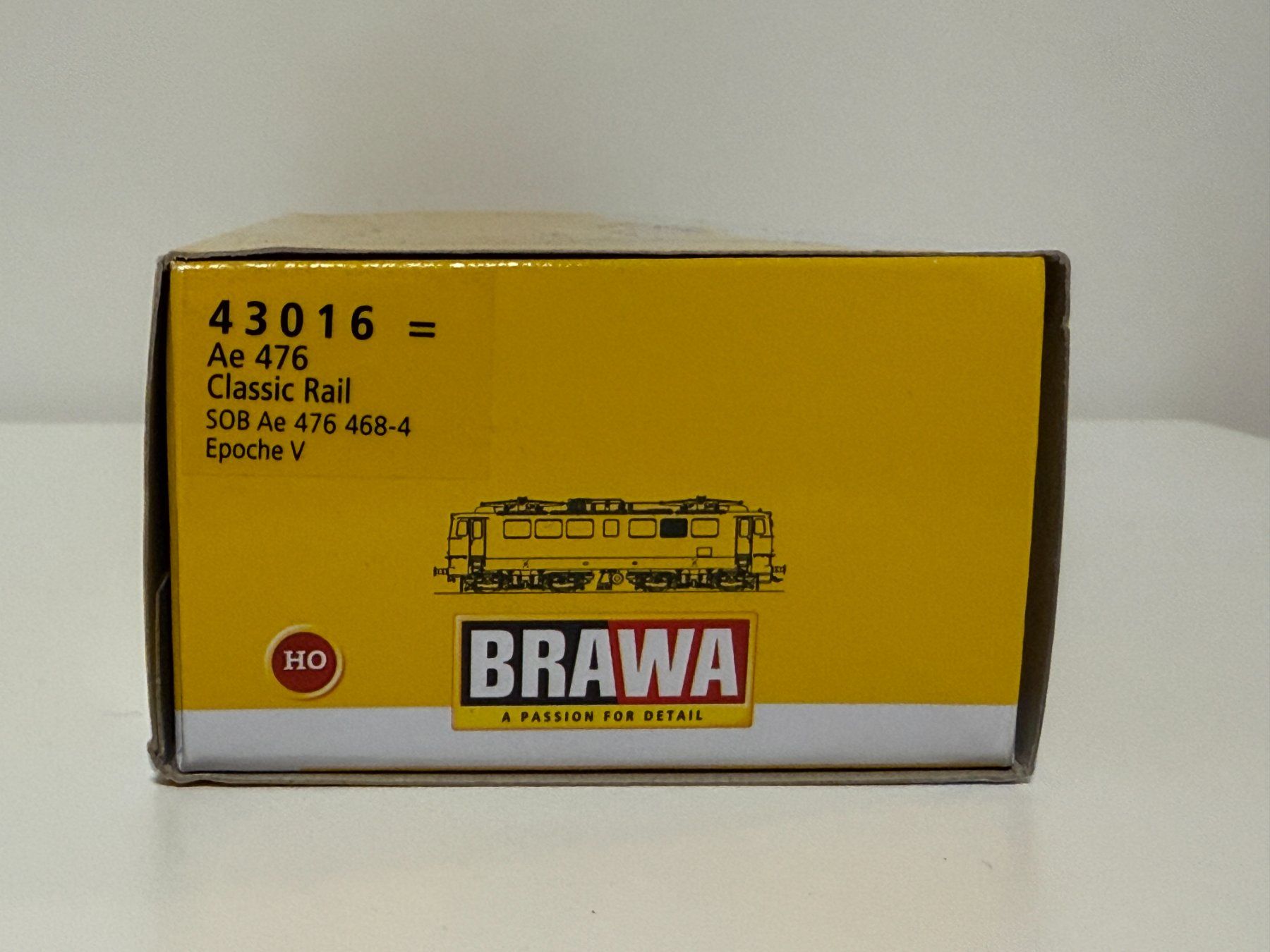 Brawa Trains électriques: BRAWA - H0 - SOB Ae 476 468-4 "Classic Rail" – Neuf (Voir description) à Hergiswil NW par E646.060 9