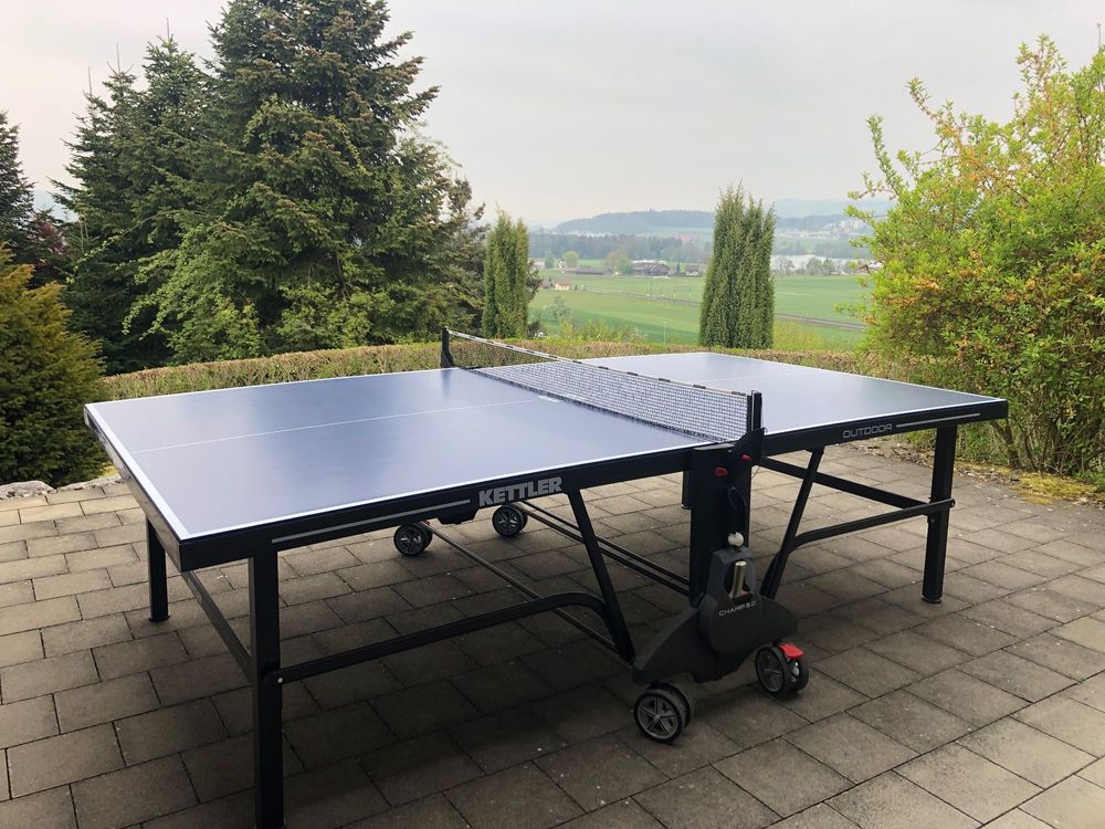 Tischtennisplatte · KETTLER · CHAMP 5.0 · Outdoor Kaufen auf Ricardo