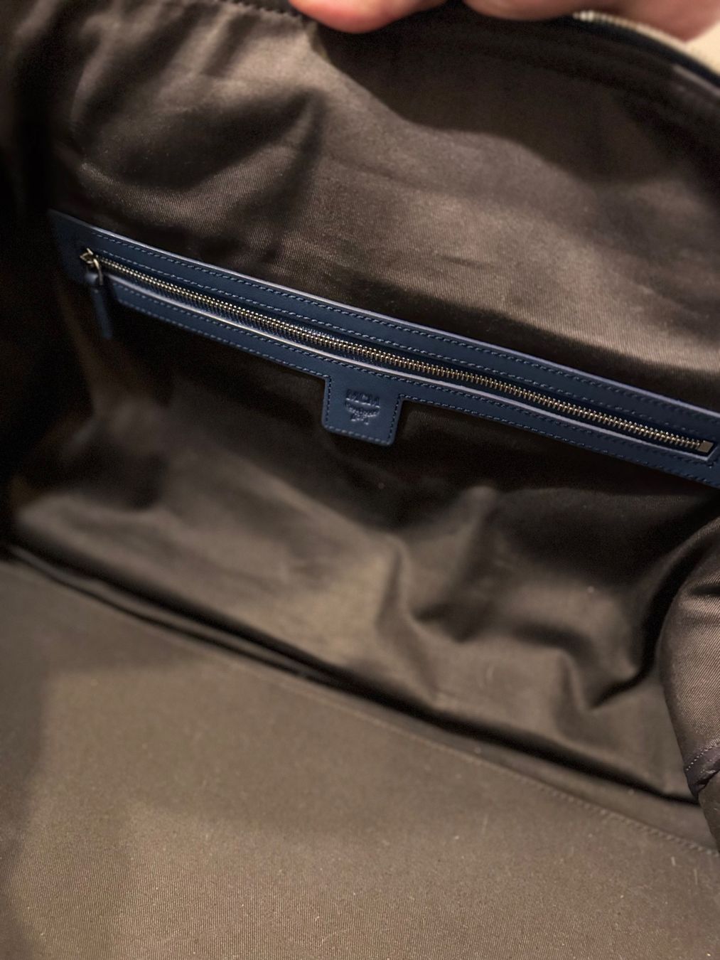 Mcm Taschen: MCM - Ottomar Weekender in Visetos - Deep Blue Sea – Gebraucht aus Zollikon von Romainporot 3
