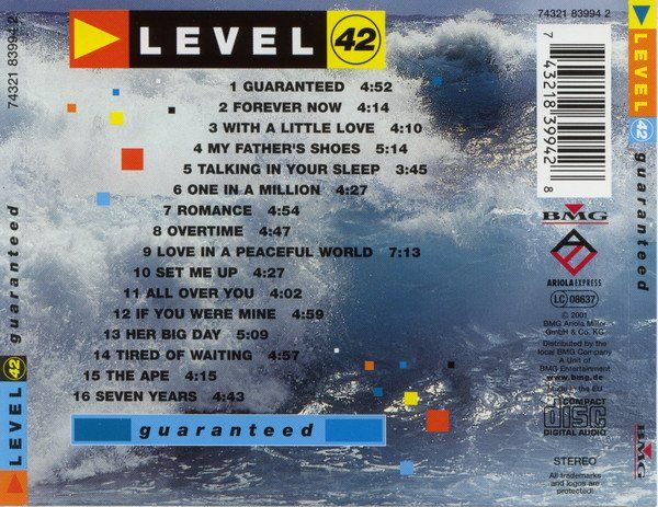 CD: Level 42: Guaranteed: Best of CD – Nuovo (secondo la descrizione) da Steinhausen venduto da Vilivinili 1