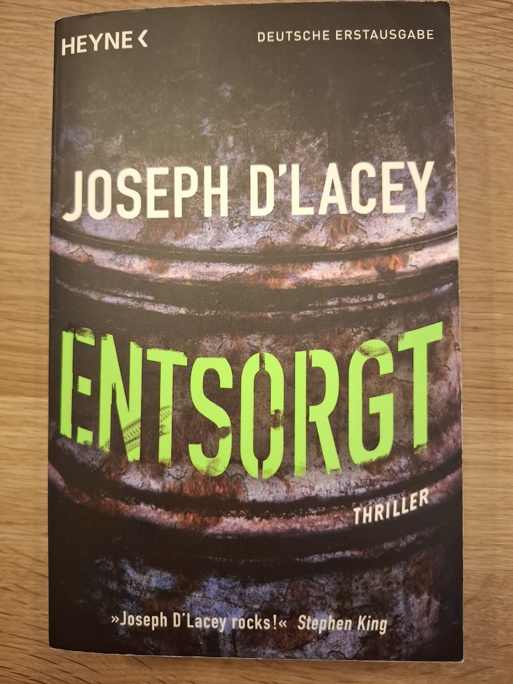 Libri: Entsorgt Joseph D'Lacey – Usato da Neuenkirch venduto da Reisecaravan
