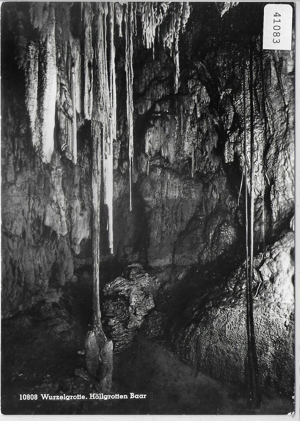 Cartoline postali: Wurzelgrotte - Höllgrotten Baar – Usato da Ettingen venduto da Kartenplanet