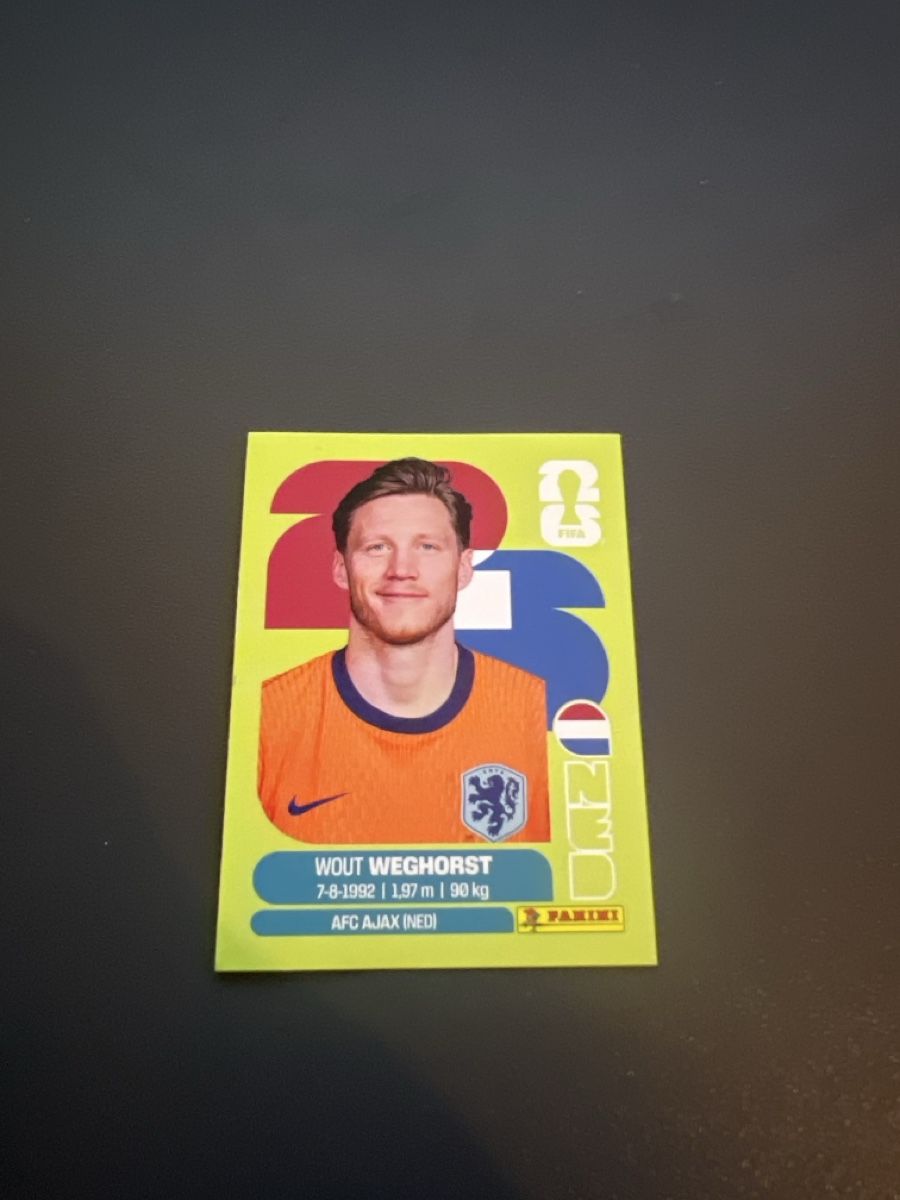 Panini Carte collezionabili: Weghorst NED 19 Panini WM 2026 – Nuovo (secondo la descrizione) da Möhlin venduto da fl433