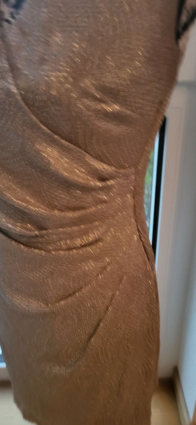 Ralph Lauren Kleider: Robe dorée élégante pour les fêtes Ralph lauren – Gebraucht aus la tour de peilz von alegre02 1