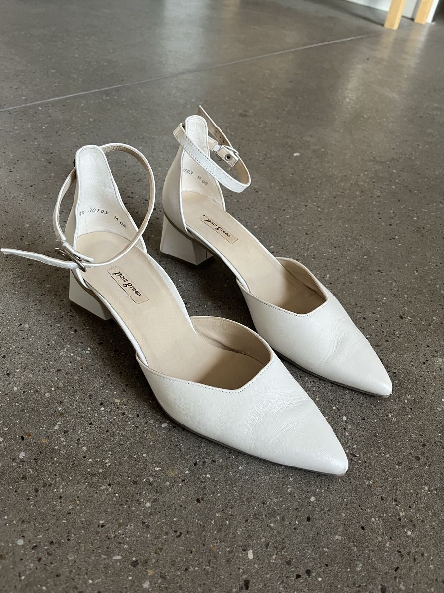 Paul Green Scarpe da donna: Pumps Weiss Hochzeitsschuhe – Usato da Zürich venduto da jasiq