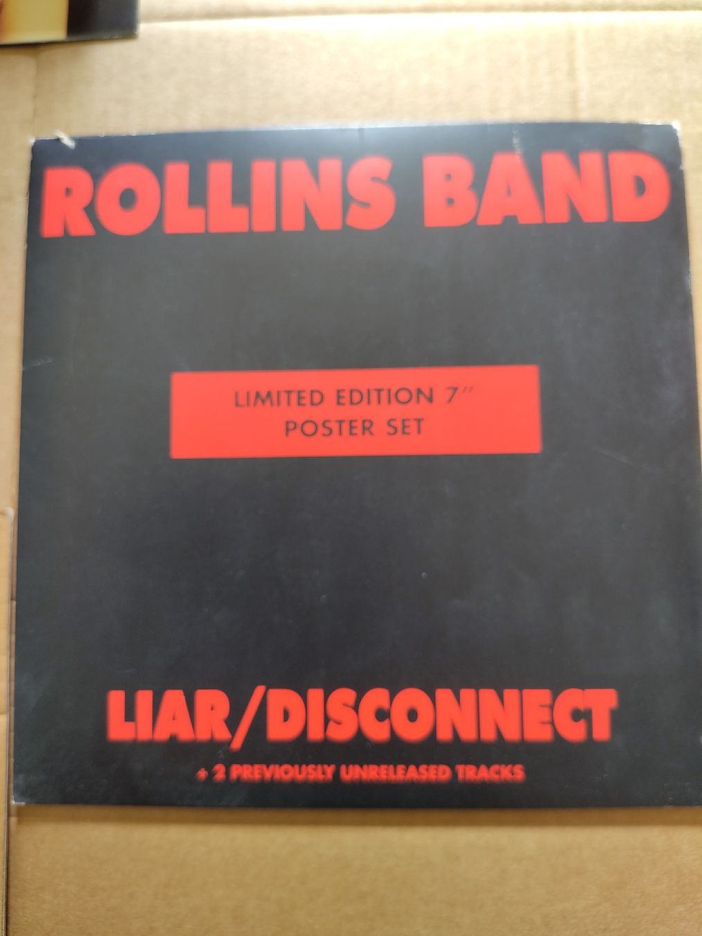 Dischi in vinile: Rollins Band - Liar 7" Single mit Poster – Usato da Büsserach venduto da Bey23