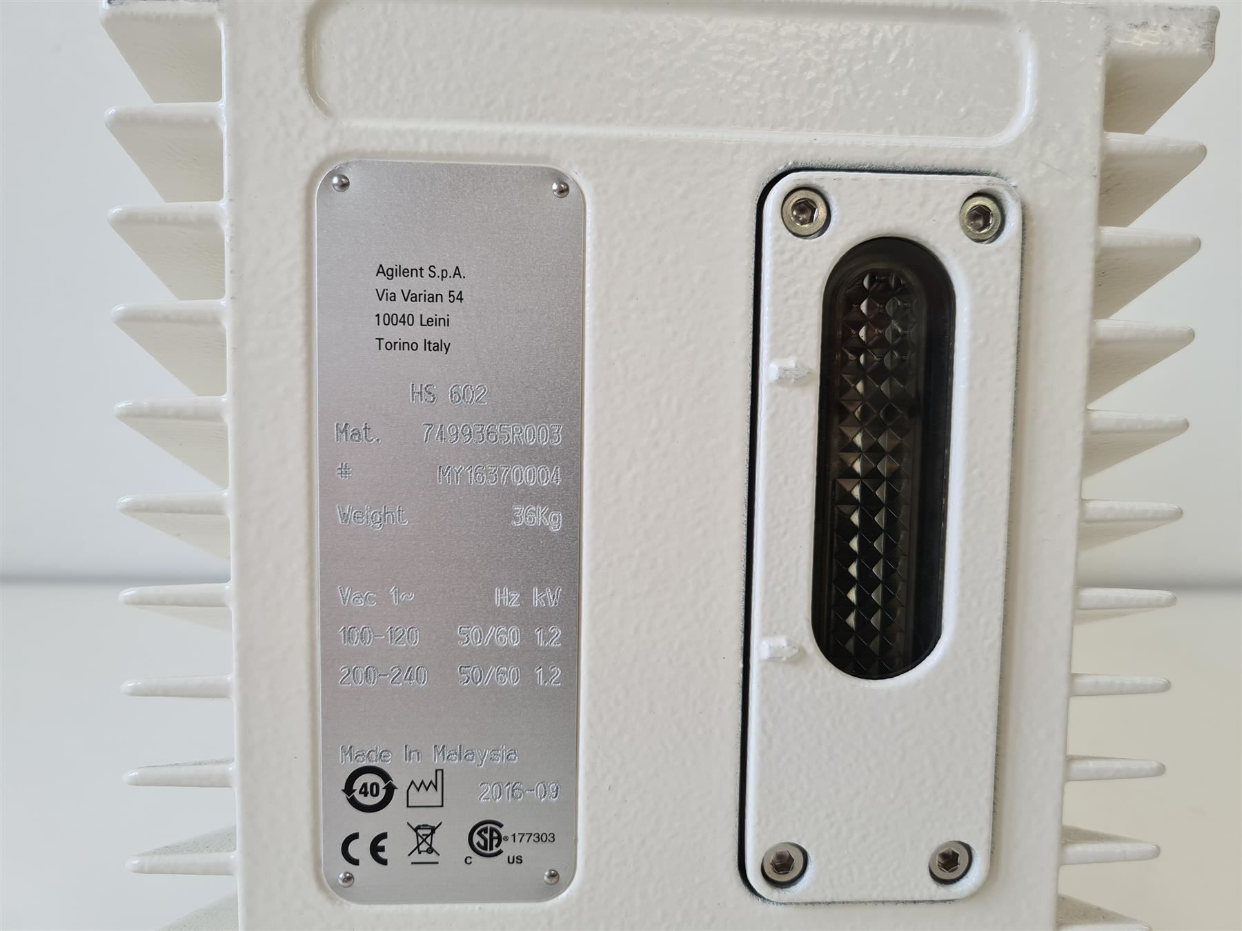 Accessori da laboratorio: Agilent / Varian HS602 Vacuum Pump – Usato da Niederdorf venduto da LeptonAG_Labor 3