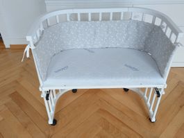 Babybay original weiss neuwertig mit Zubehör