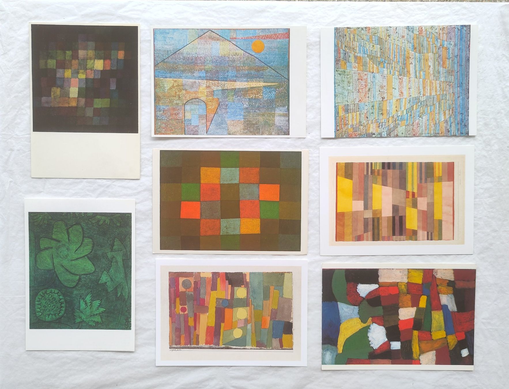 Cartoline postali: 26 AK mit Kunst von PAUL KLEE – Usato da Pfäffikon ZH venduto da rabali 2