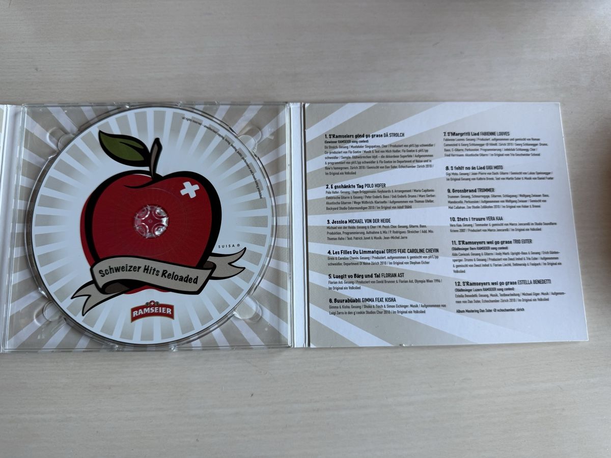 CDs: Schweizer Hits Reloaded RAMSEIER Lieder schweizer Künstler – Gebraucht aus Oberried Brienz von Chyara 3