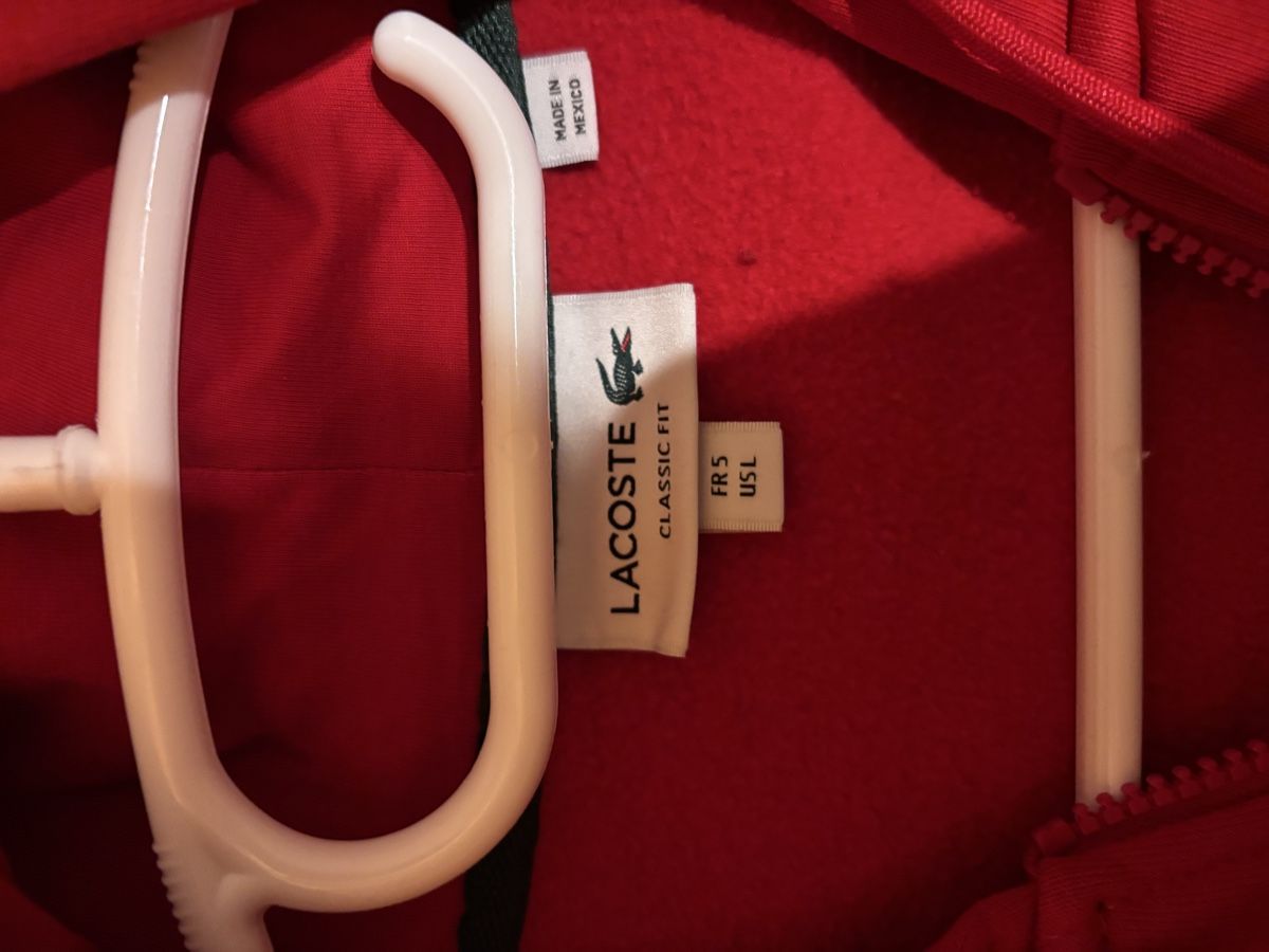 Lacoste Kleiderpakete: Jacket Lacoste rouge  – Neu (gemäss Beschreibung) aus Chalais von Jochlm 1
