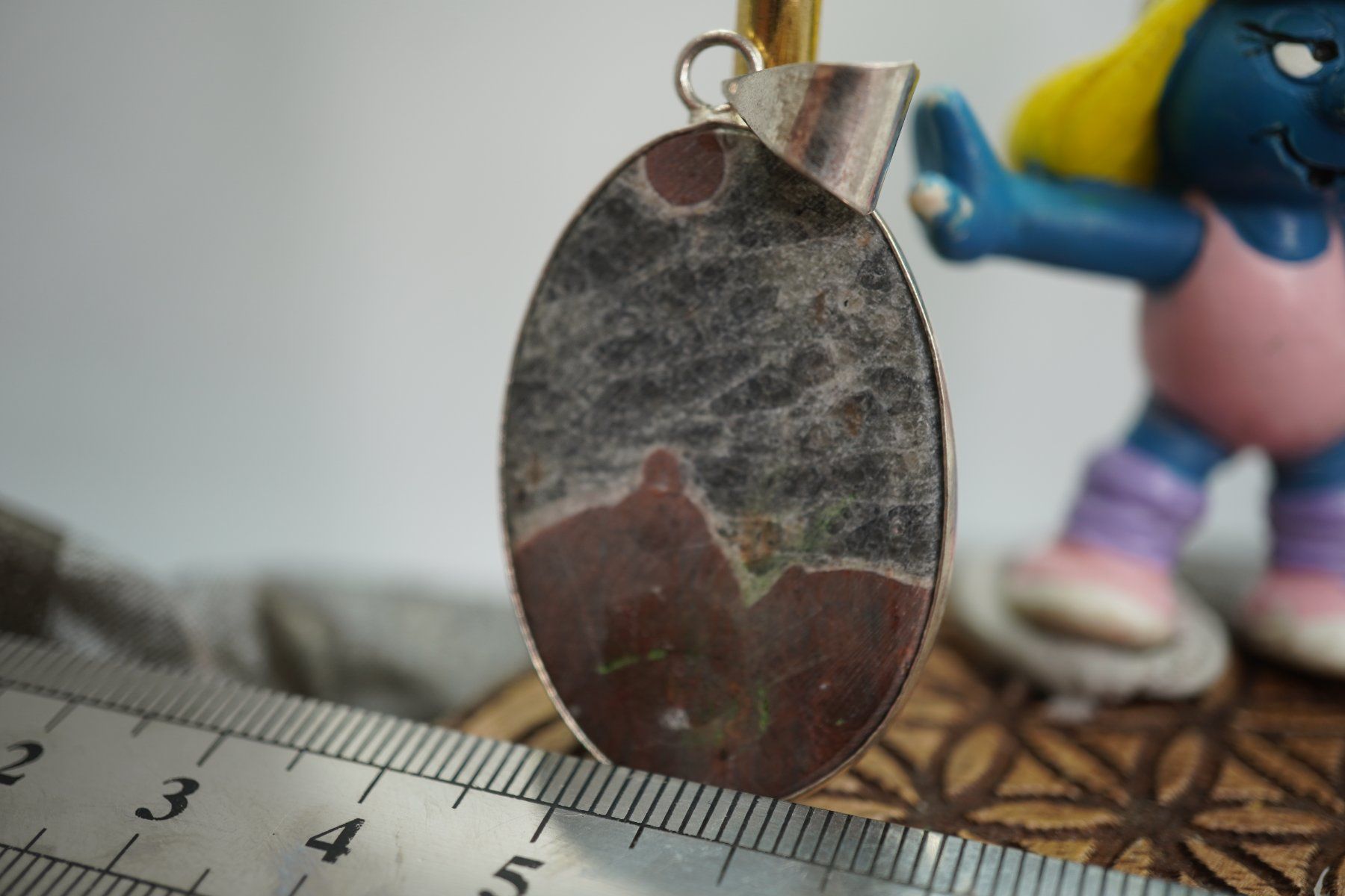 Minerali & Pietre curative: Vogel  Jasper Mexico   eingefasst  TOPSTONE – Nuovo e nell'imballaggio originale da Eschenbach SG venduto da topstone 5