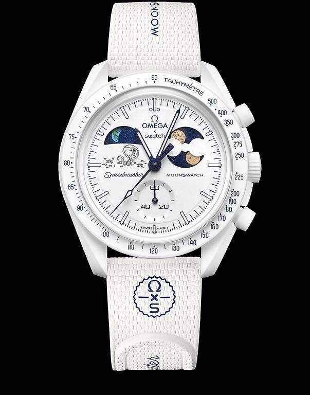 Orologi: BIOCERAMIC MOONSWATCH MOONSHINE GOLD Snoopy – Usato da Solothurn venduto da hammerra