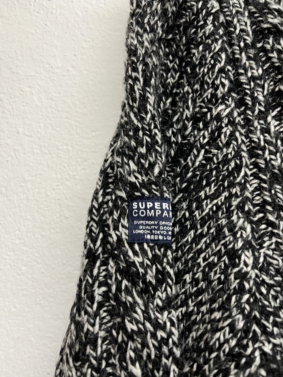 Superdry Maglioni & Felpe: Superdry Mens Chunky Knit Zip Sweater - Size Medium – Usato da Lausanne venduto da Danash 6
