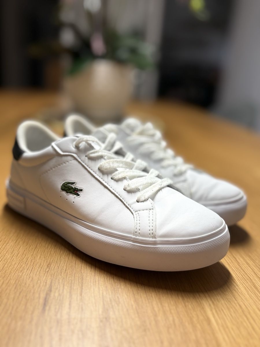Lacoste Scarpe da uomo: Scarpe Lacoste bianche Tg. 35 – Usato da S. Antonino venduto da LIKA91