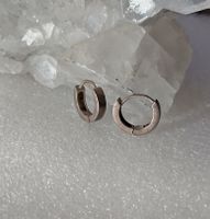 KLAPP CREOLEN OHRRINGE SILBER 925